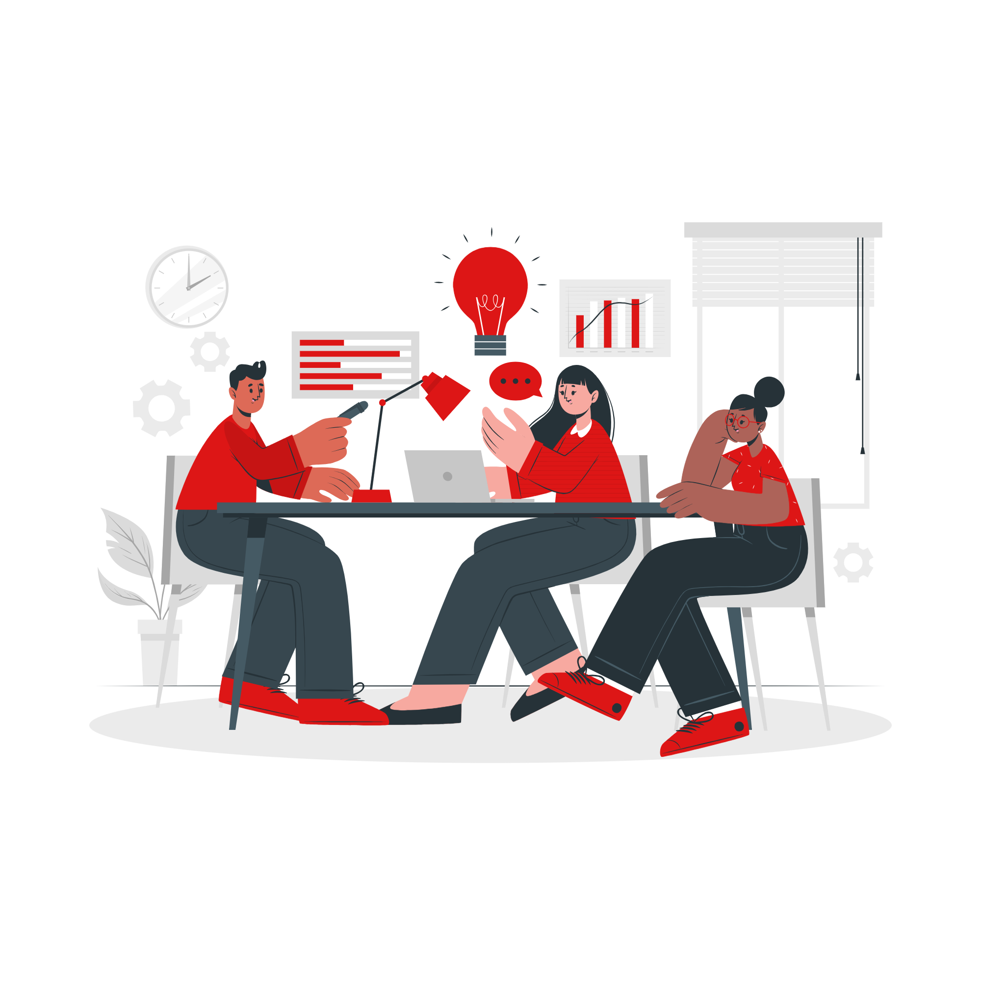 Ilustracion de consultoria especializada
